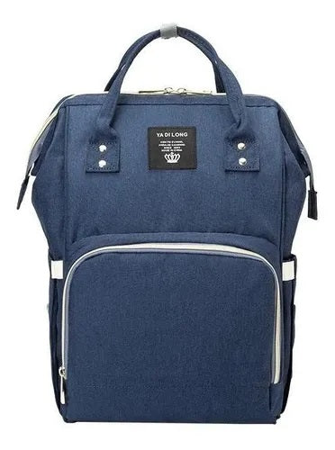 3-in-1 Diaper Backpack with Foldable Crib & Changing Pad