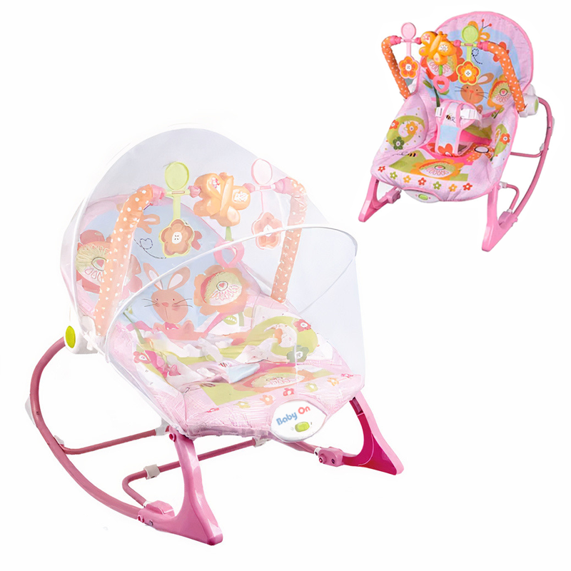 3-in-1 Baby Rocker, Vibrating & Musical Seat