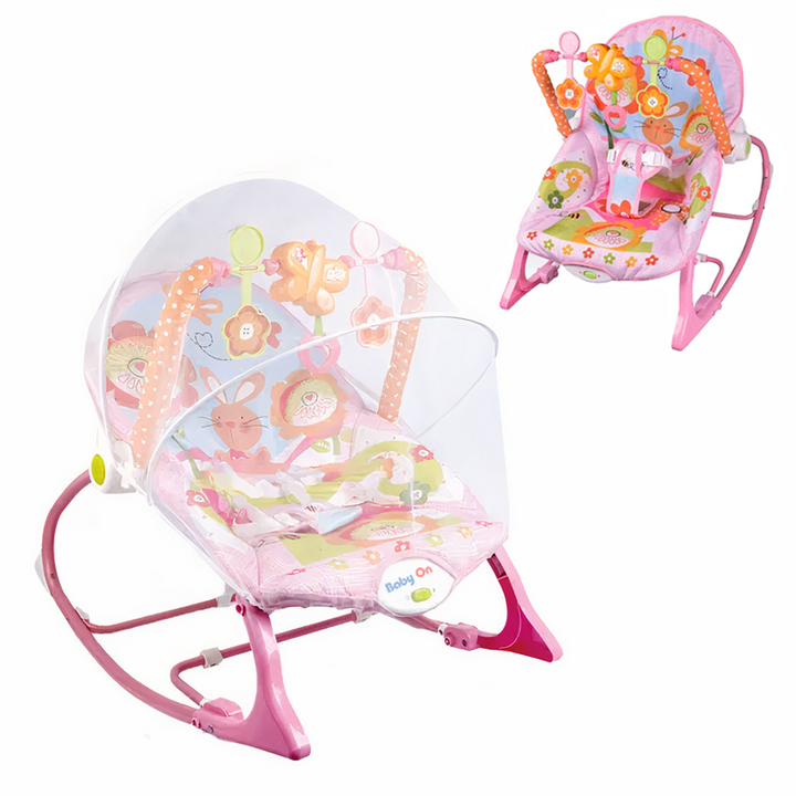 3-in-1 Baby Rocker, Vibrating & Musical Seat