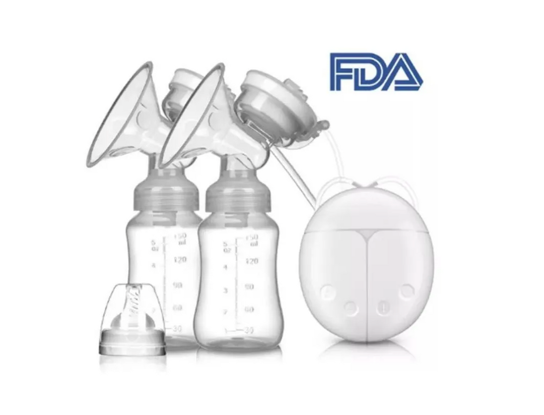 Extractor De Leche Eléctrico Doble + 30 Bolsas Recolectoras