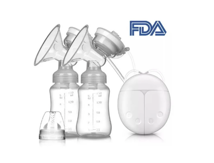 Extractor De Leche Eléctrico Doble + 30 Bolsas Recolectoras