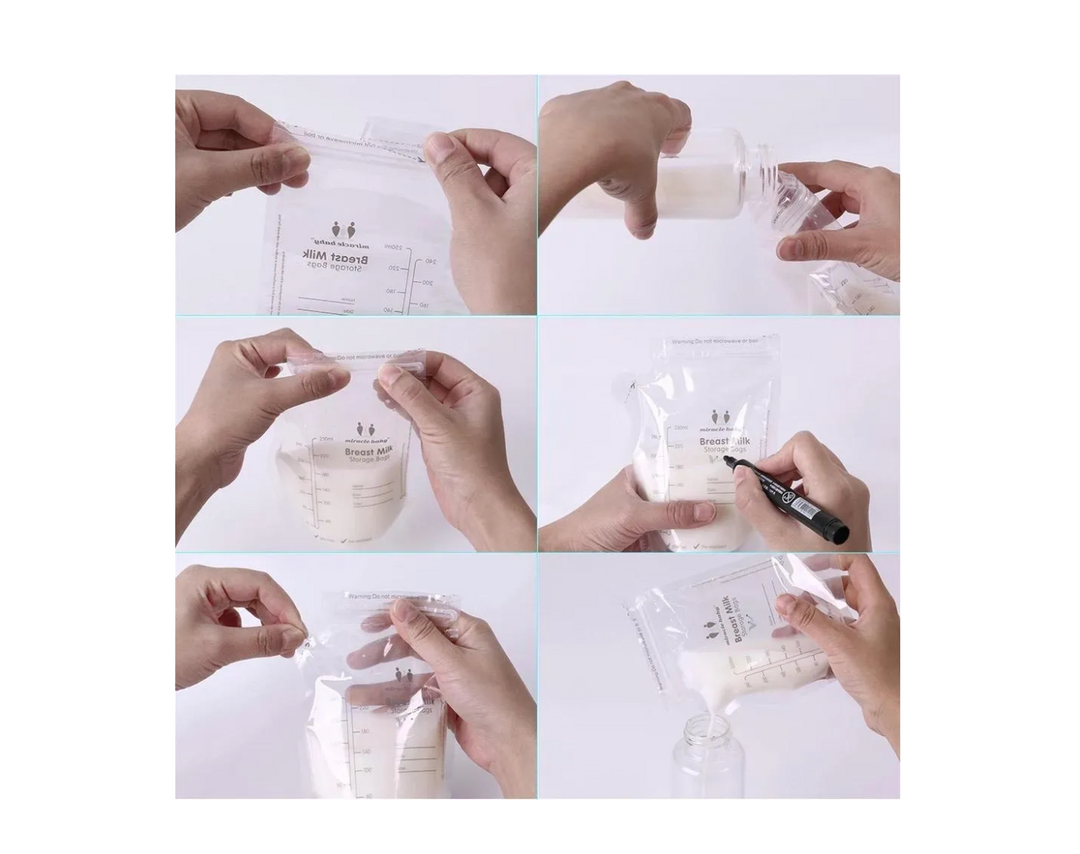 Extractor De Leche Eléctrico Doble + 30 Bolsas Recolectoras