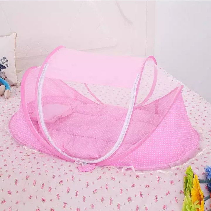 Mosquitero Cuna Portatil Para Bebes Colchonetita Y Almohada