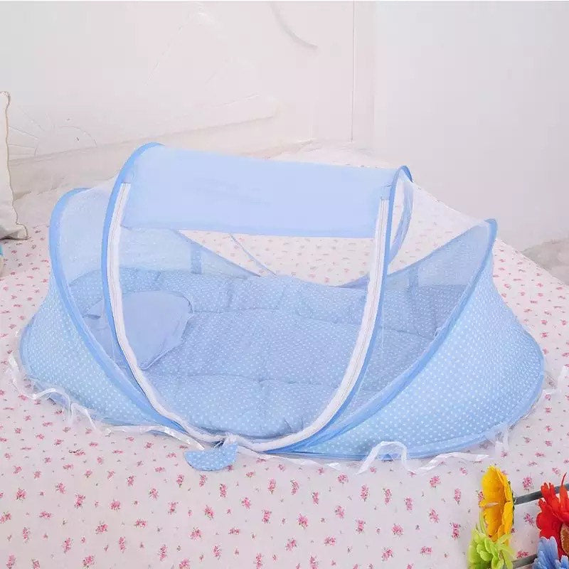 Mosquitero Cuna Portatil Para Bebes Colchonetita Y Almohada
