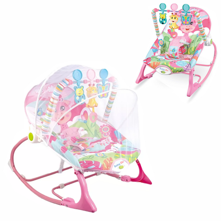 3-in-1 Baby Rocker, Vibrating & Musical Seat