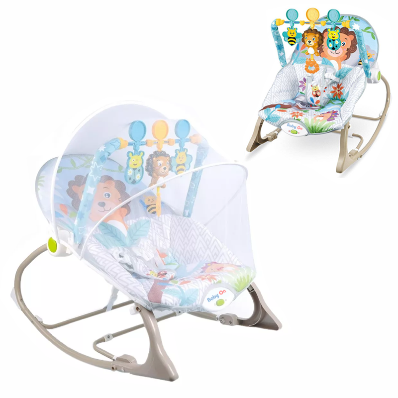 3-in-1 Baby Rocker, Vibrating & Musical Seat