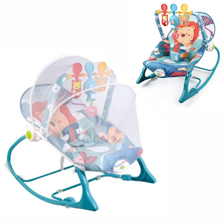 3-in-1 Baby Rocker, Vibrating & Musical Seat