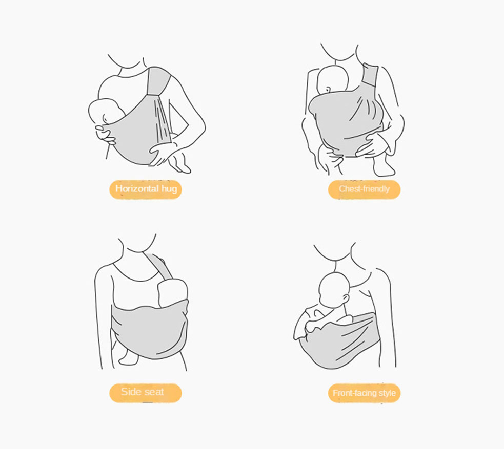 Canguro Para Bebé Recién Nacido De Lactancia