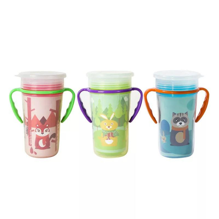 Vaso Mágico Anti-derrame  360 Con Asas Libre Bpa