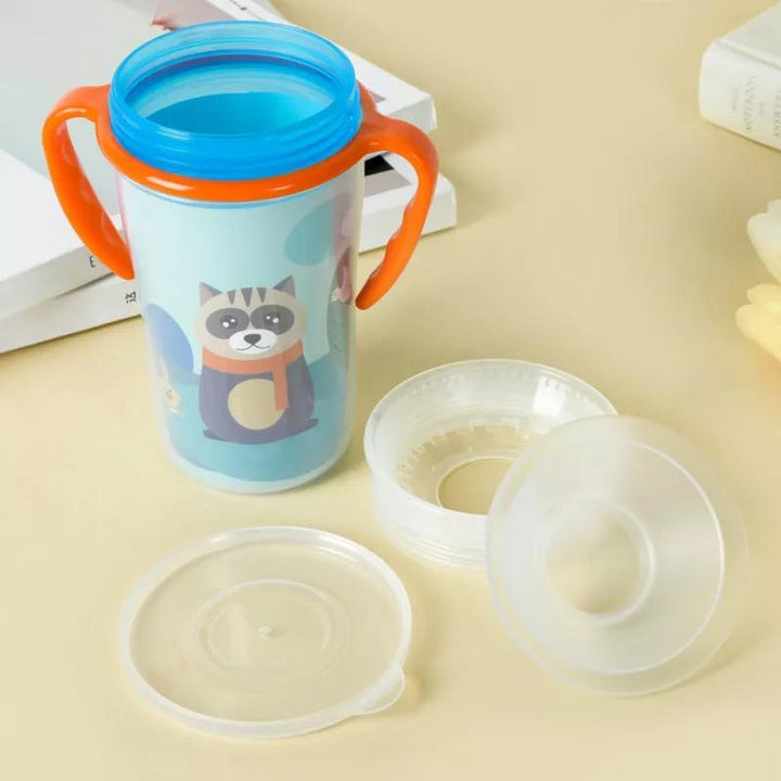 Vaso Mágico Anti-derrame  360 Con Asas Libre Bpa