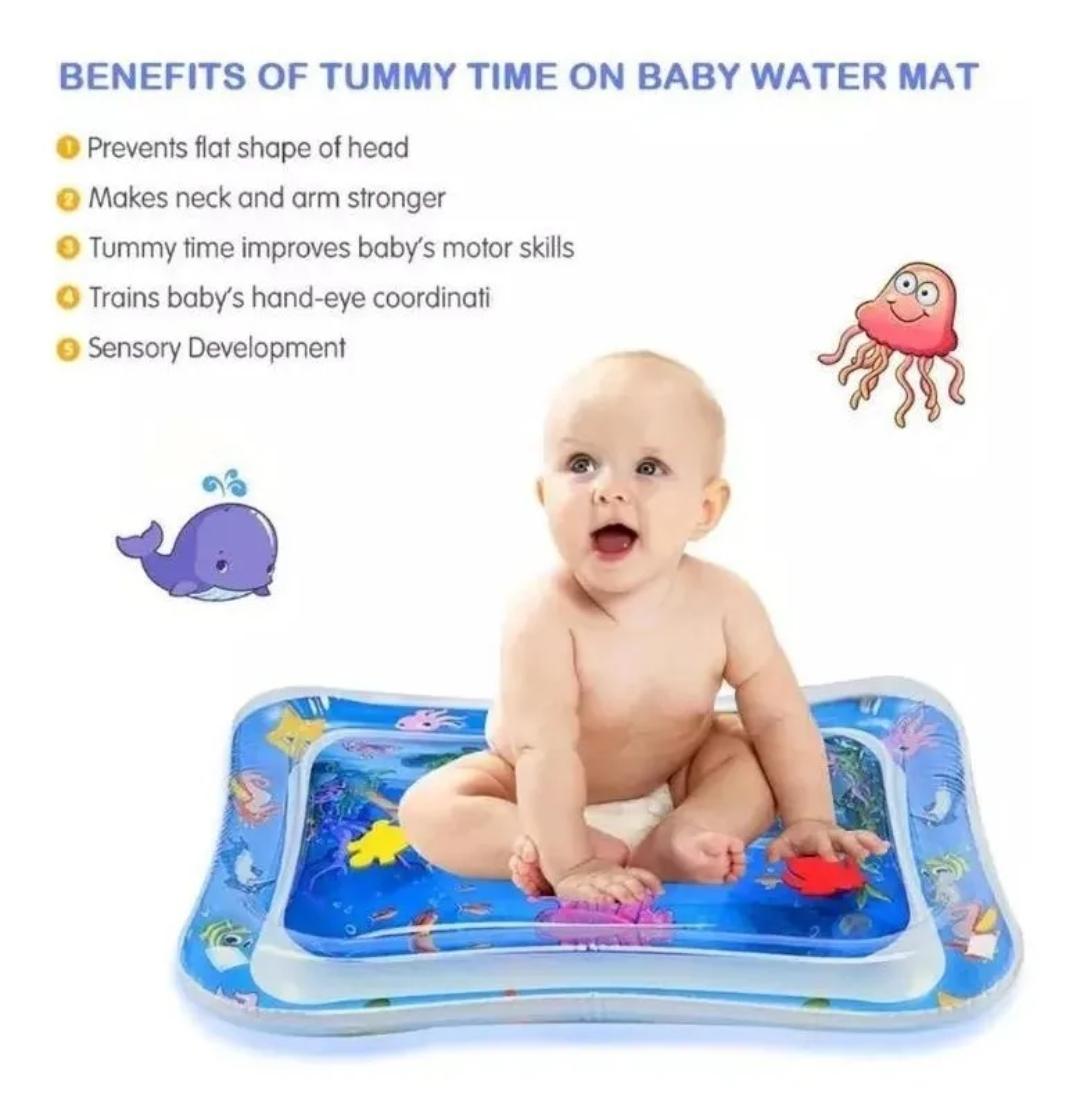 Tapete Colchoneta Interactivo Didáctico Inflable Para Bebe