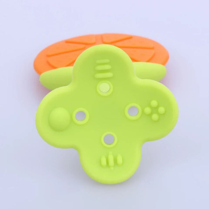 Set de 3 Llamadientes mordedor de frutas en silicona