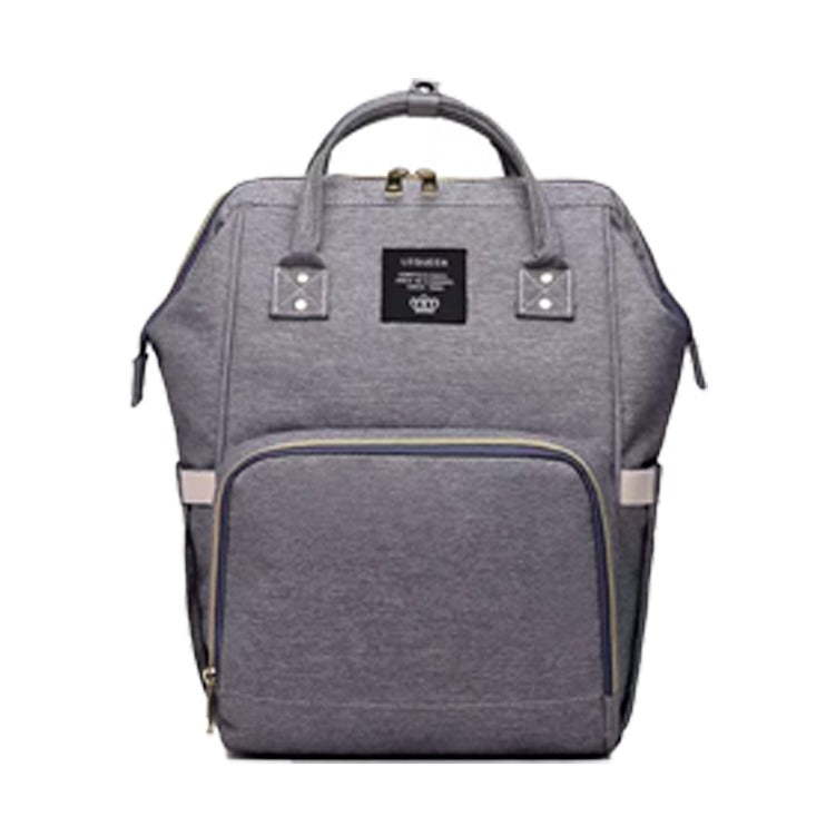 Diaper Backpack with Thermal Bottle Holder