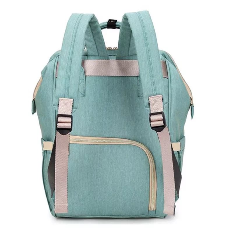 Diaper Backpack with Thermal Bottle Holder