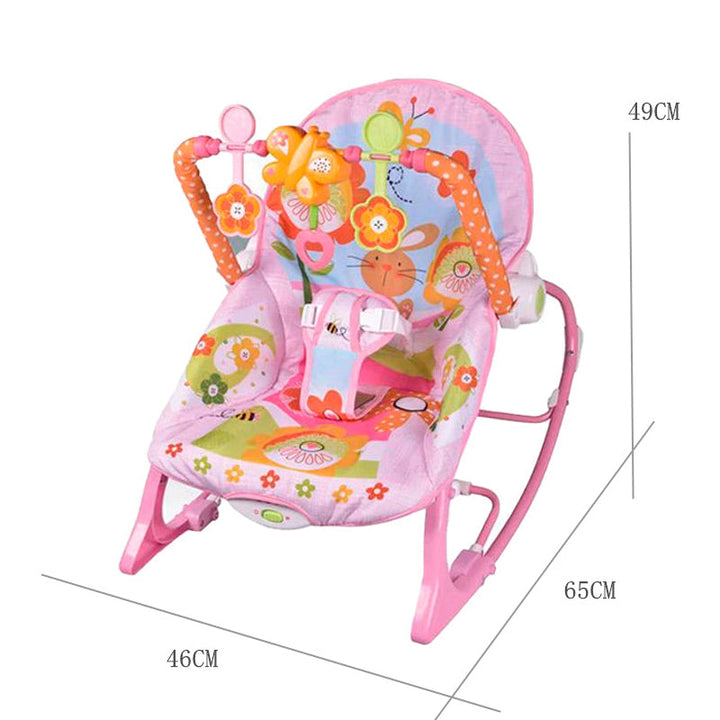 3-in-1 Baby Rocker, Vibrating & Musical Seat