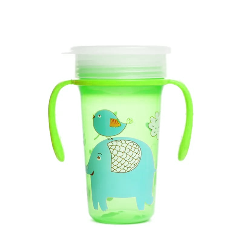 Vaso Mágico Anti-derrame  360 Con Asas Libre Bpa