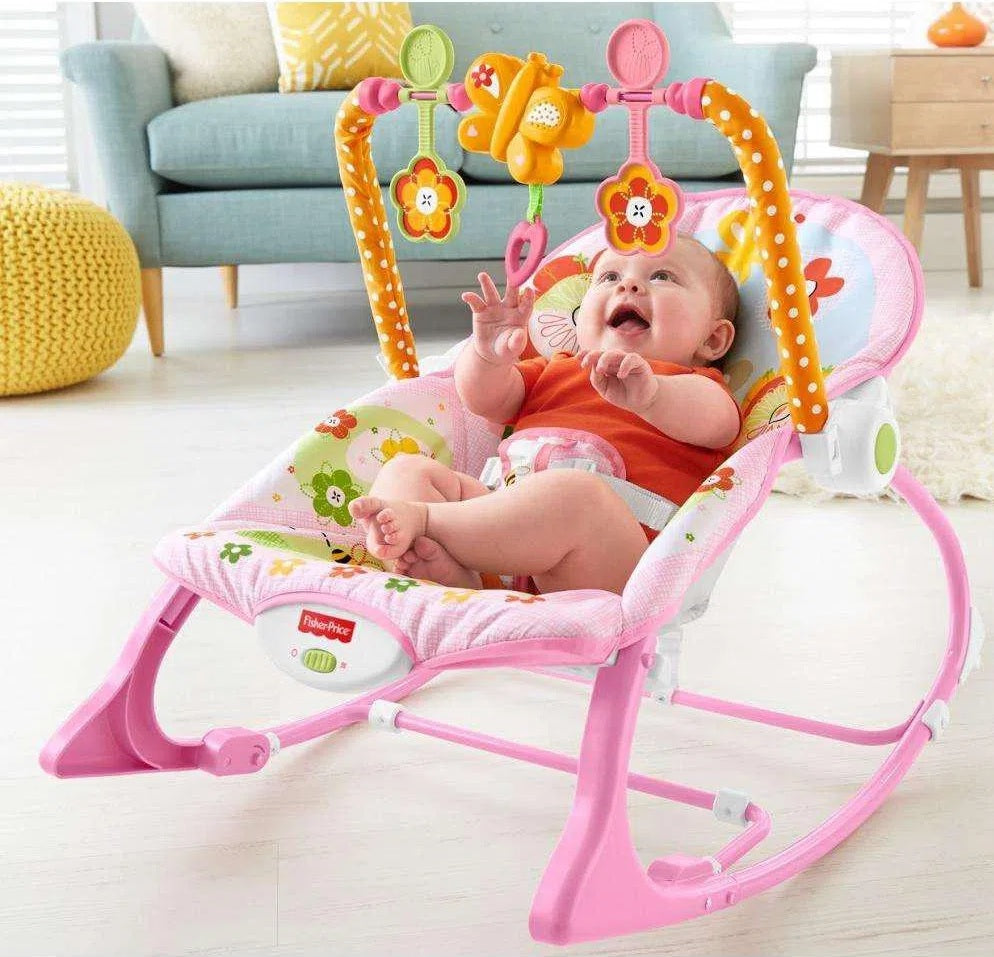 3-in-1 Baby Rocker, Vibrating & Musical Seat