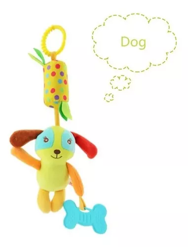 Sonajero Colgante Para Coche O Cuna Con Mordedor De Animales
