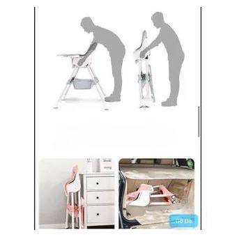 Silla Comedor Para Bebe 3 En 1 - Verde