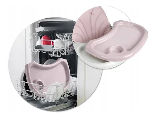 Silla Comedor Para Bebe 3 En 1 - Rosado