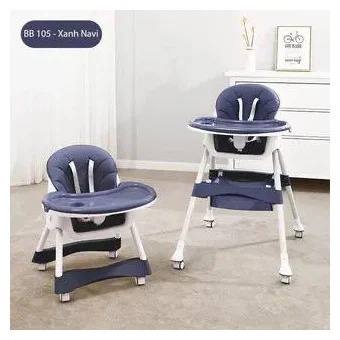 Silla Comedor Para Bebe 3 En 1 - Azul